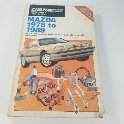 Chilton mazda1978 89 - chilton's, mazda1978-89